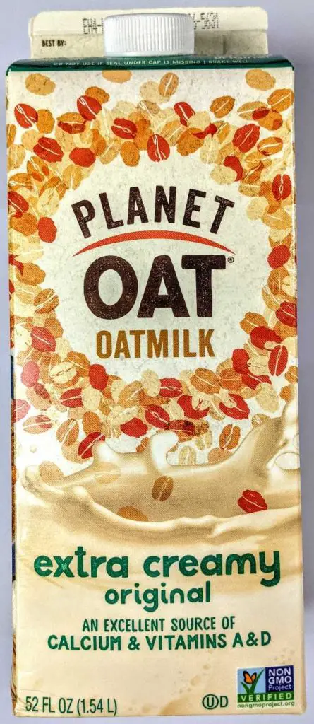 Planet Oat Oatmilk front carton