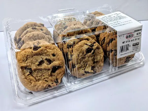 Costco Chocolate Chip Cookies in the package