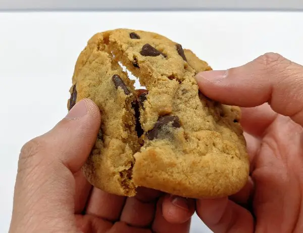 Costco Chocolate Chunk Cookies break