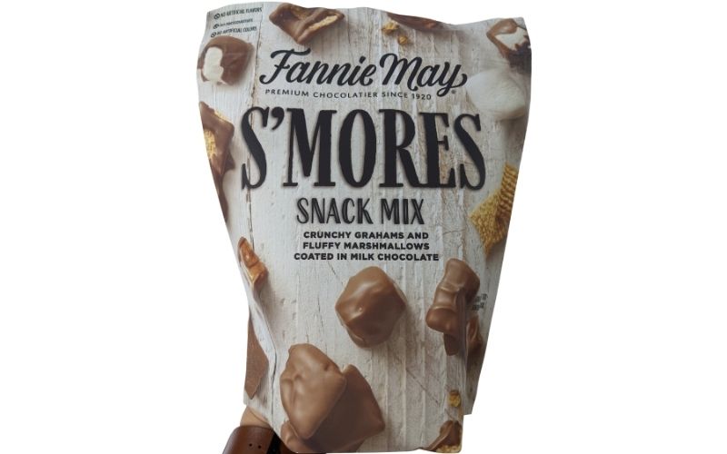 Fannie May Smores Snack Mix featured