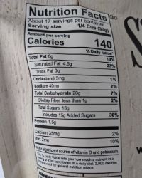 Fannie May Smores Snack Mix nutritional facts