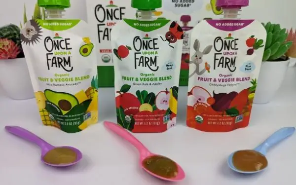 (All 3 in spoon samples) Once Upon A Farm Cold-Press Blend - BanhMiFresh.com