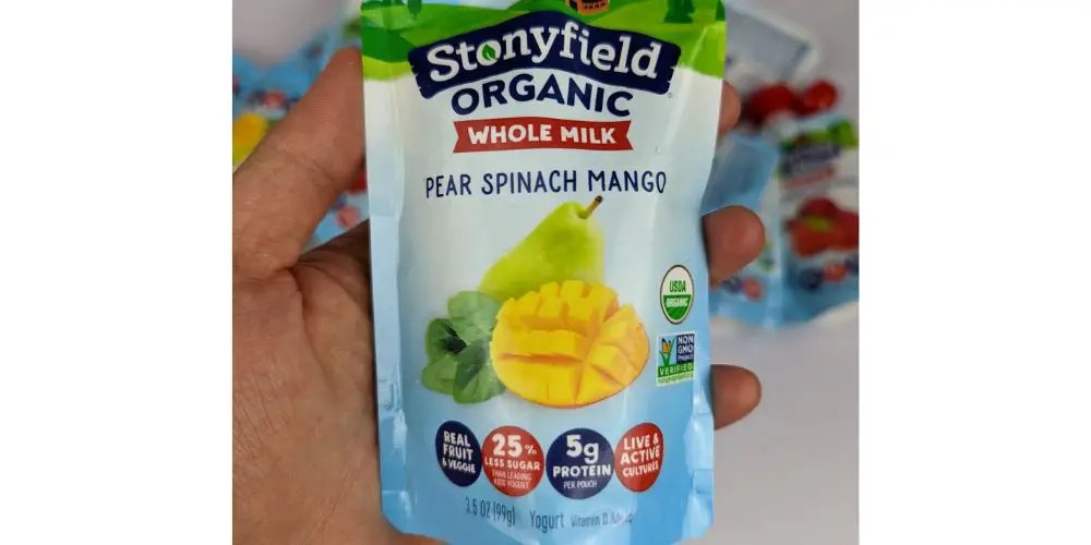 Stonyfield organic yogurt pear spinach mango - BanhMiFresh.com