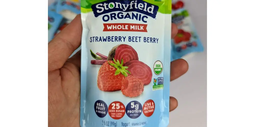 Stonyfield organic yogurt strawberry beet berry- BanhMiFresh.com
