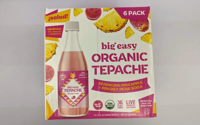 big easy organic tepache pineapple pear soda front box - banhmifresh.com