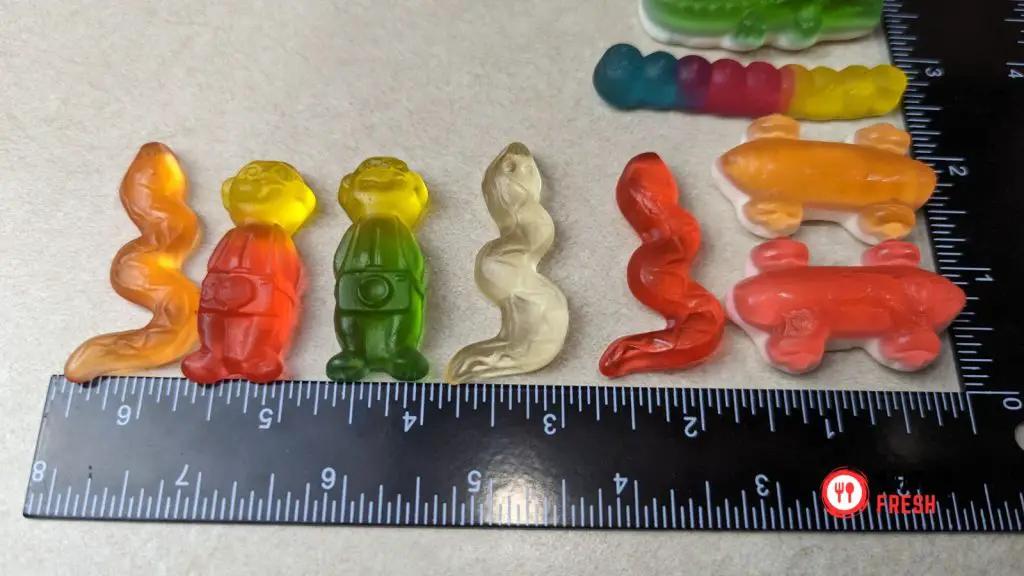 HARIBO funtastic mix gummies all lined up - banhmifresh.com