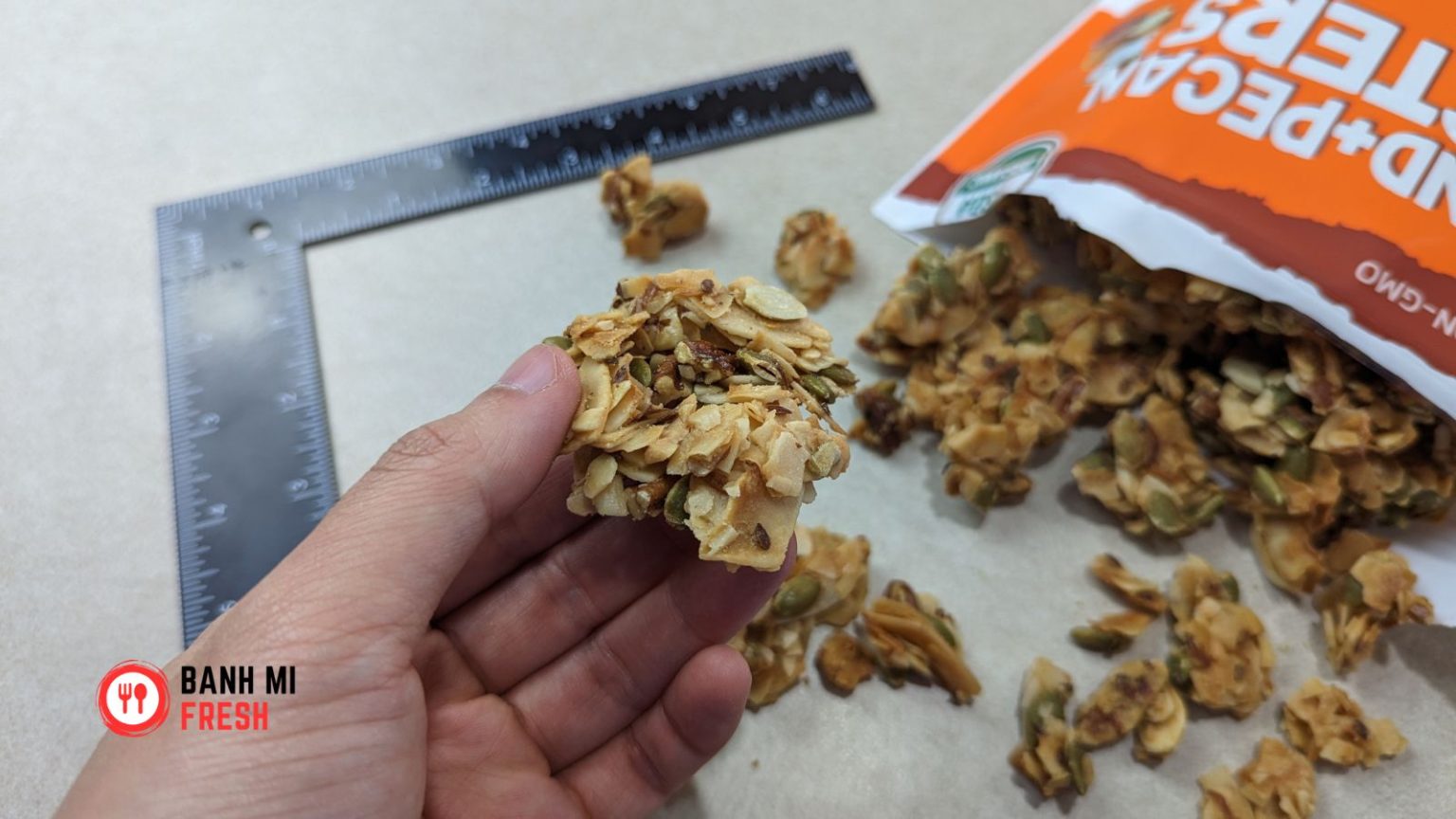 Innofoods Almond + Pecan Clusters Review It’s Crunchy, Nutty, and Oh