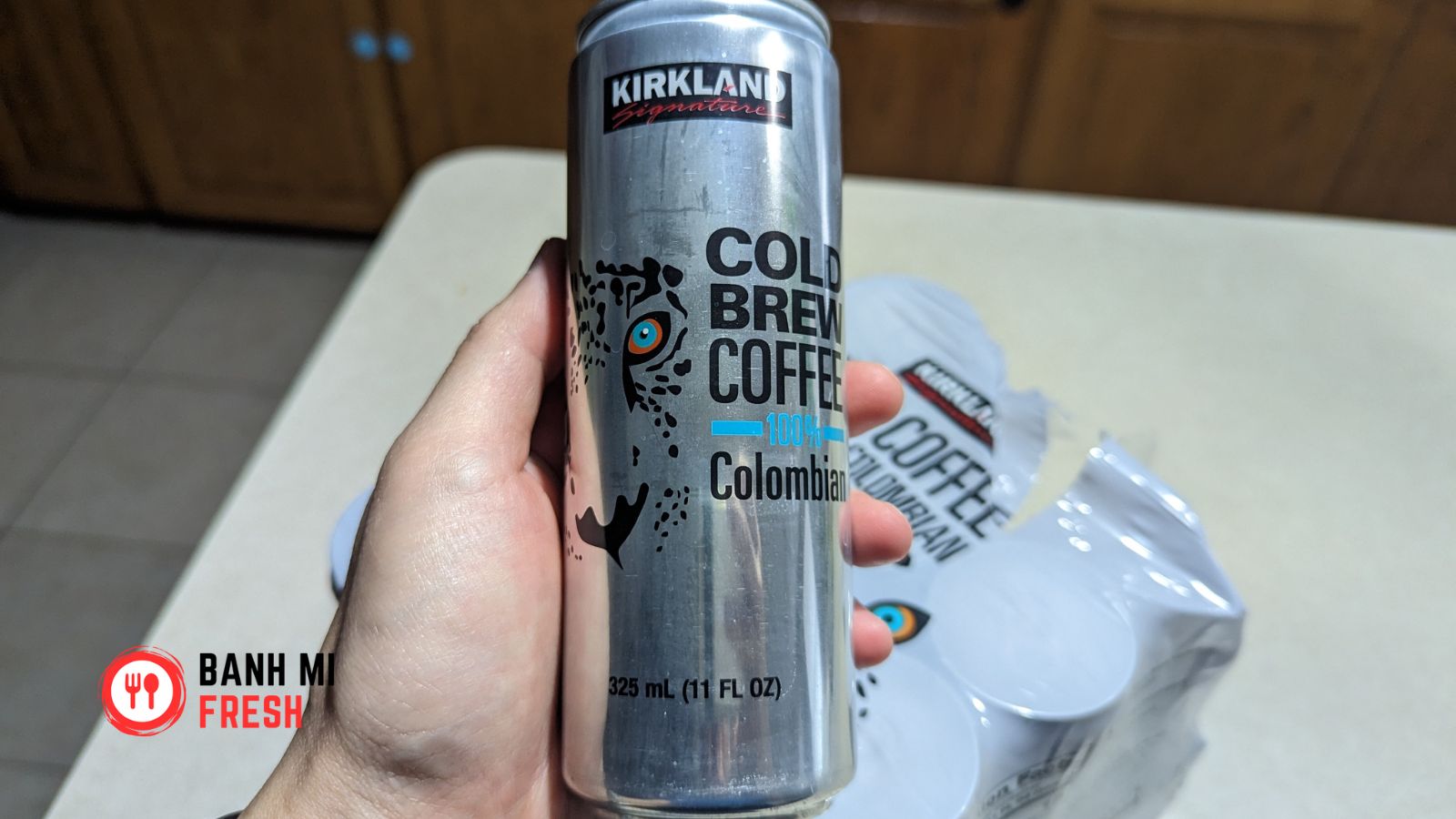 Kirkland signature coldbrew coffee front can - banhmifresh.com